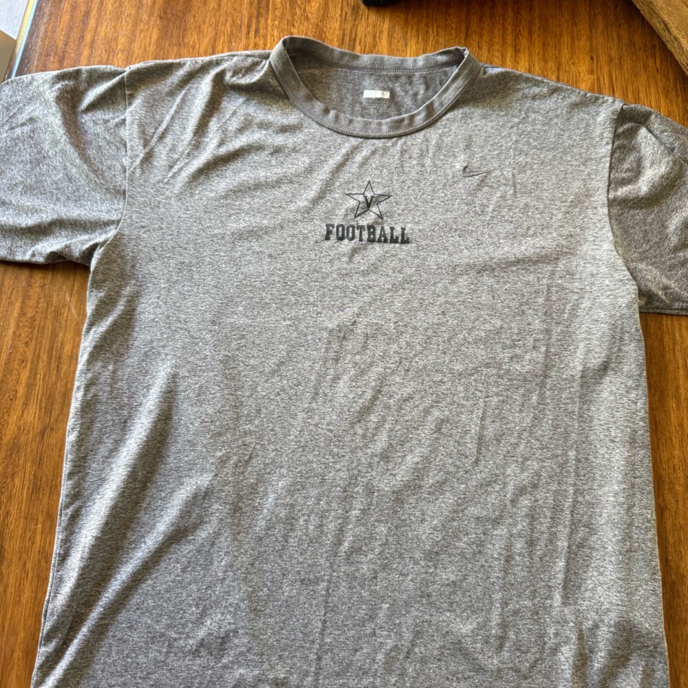 Nike Gray Star Vanderbilt Football Men's Tee